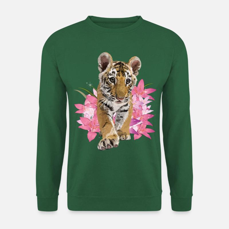 bengalischer Tiger - Unisex Pullover - Grün