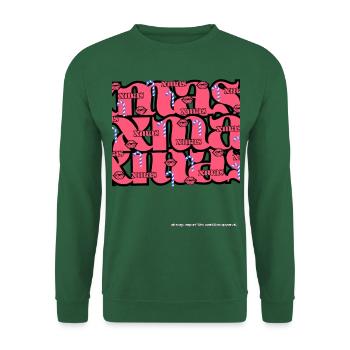 all sexy xmas*superlative ambition apparell* all s - Unisex Pullover - Grün - Vorne