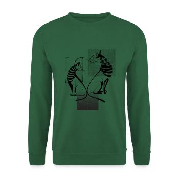 Pet Harmony Design - Unisex Sweatshirt - green - Front