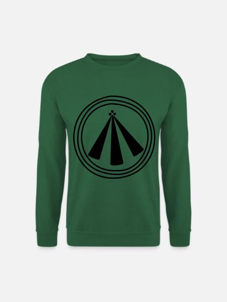 Keltisch Symbol Triskele Knoten - Unisex Pullover - Grün