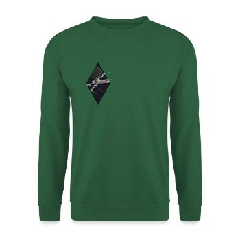 Xwing - Unisex Sweatshirt - green - Front