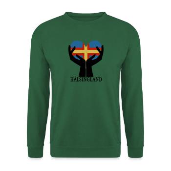 Heart HÄLSINGLAND - Unisex Sweatshirt - green - Front