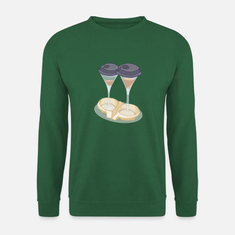 Martini to go - Unisex Sweatshirt - green