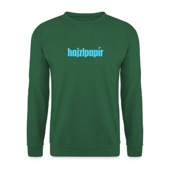 Klopapier : hajzlpapir - Unisex Pullover - Grün - Vorne