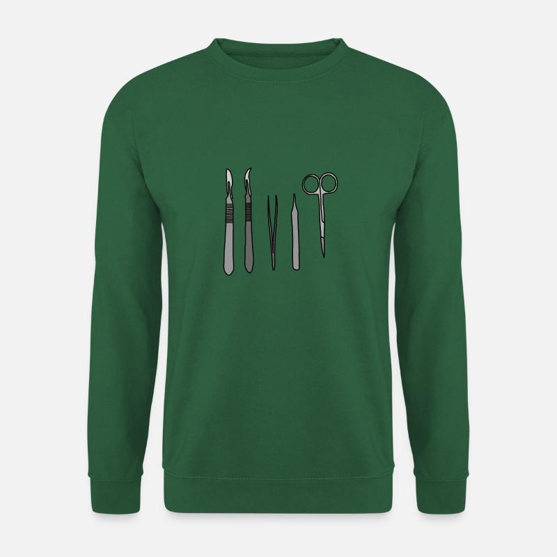 Surgical instruments - Unisex Sweatshirt - green