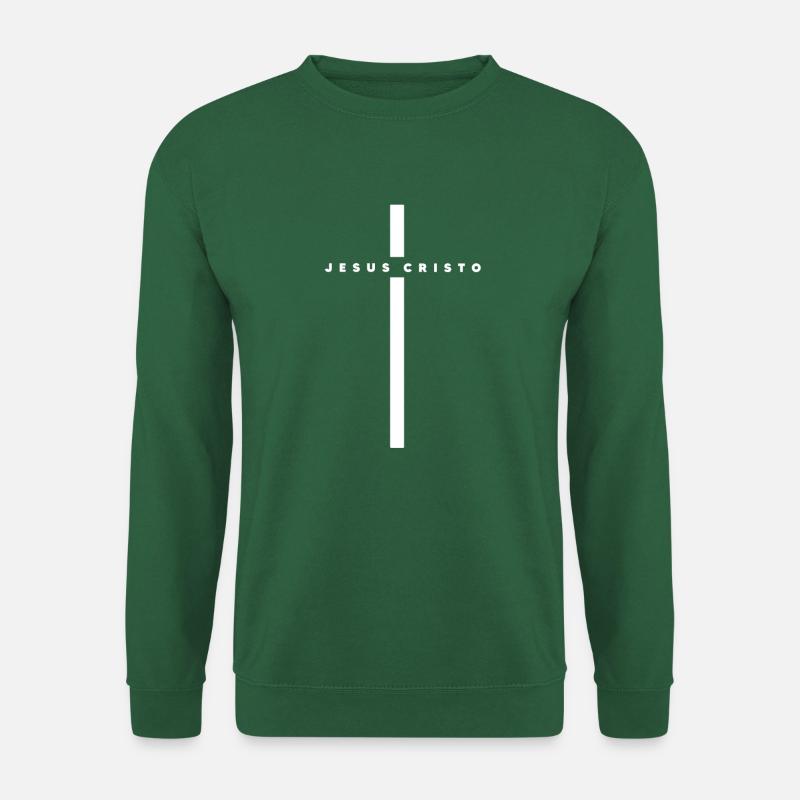 Jesus Christus - Unisex Pullover - Grün