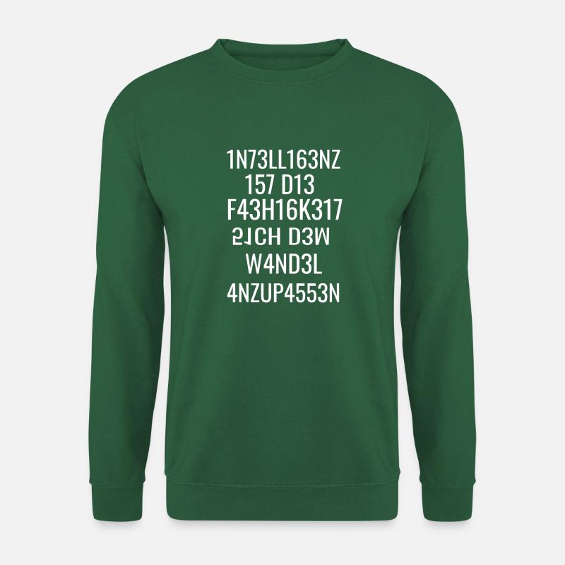 Intelligence - Unisex Sweatshirt - green