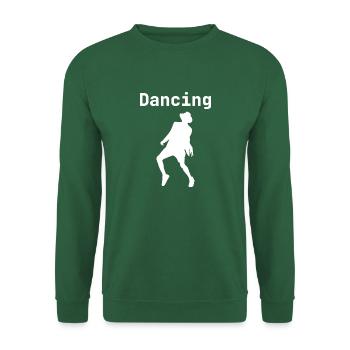 Dancing Dance Music - Unisex Sweatshirt - green - Front