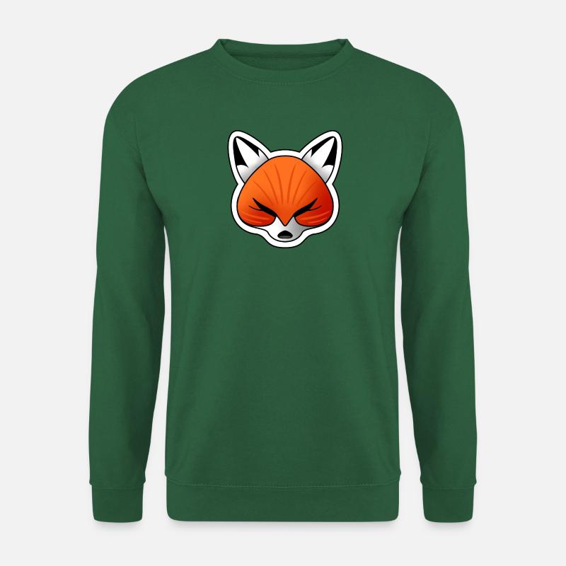 Der dicke Fuchs - Unisex Pullover - Grün