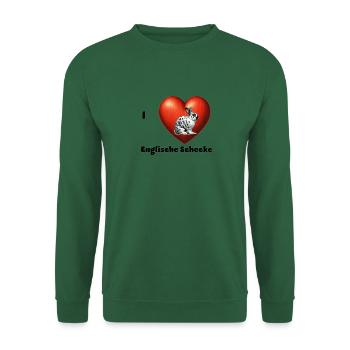J’adore le biscuit anglais - Sweat-shirt Unisexe - vert foncé - Devant