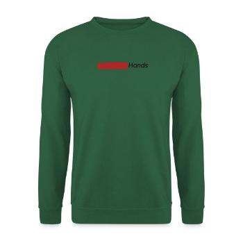 Diamond Hands - Unisex Pullover - Grün - Vorne
