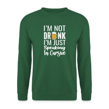 Funny Funny Sayings - Unisex Sweatshirt - green - Front