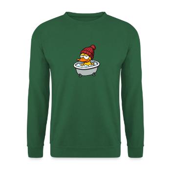 DUCK Bath Duck Bath Duck Bathtub Beanie Hat - Unisex Sweatshirt - green - Front