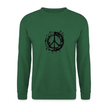 Peace - Unisex Pullover - Grün - Vorne