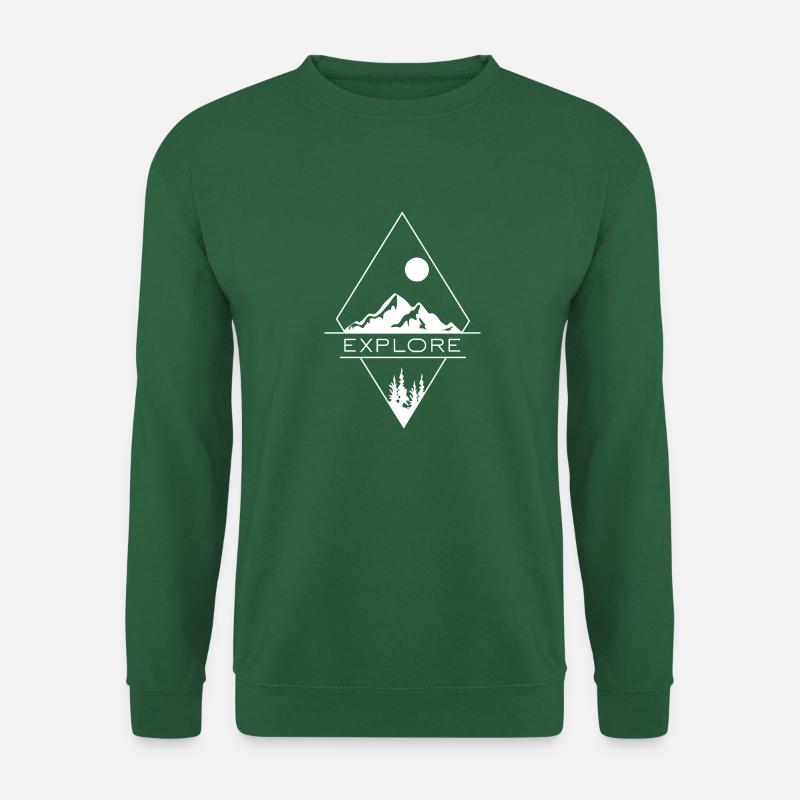 Reisen & Erkunden - Unisex Pullover - Grün