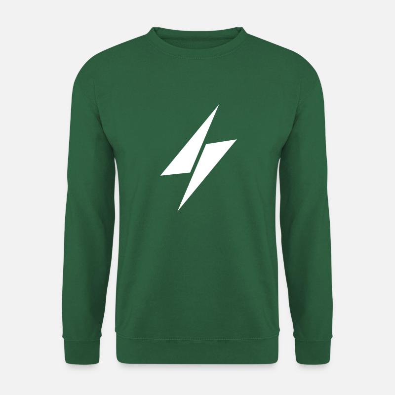 Donnerweißes Logo - Unisex Pullover - Grün