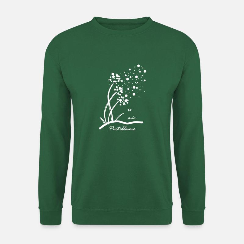 est mir Pusteblume 1 - Sweat-shirt Unisexe - vert foncé