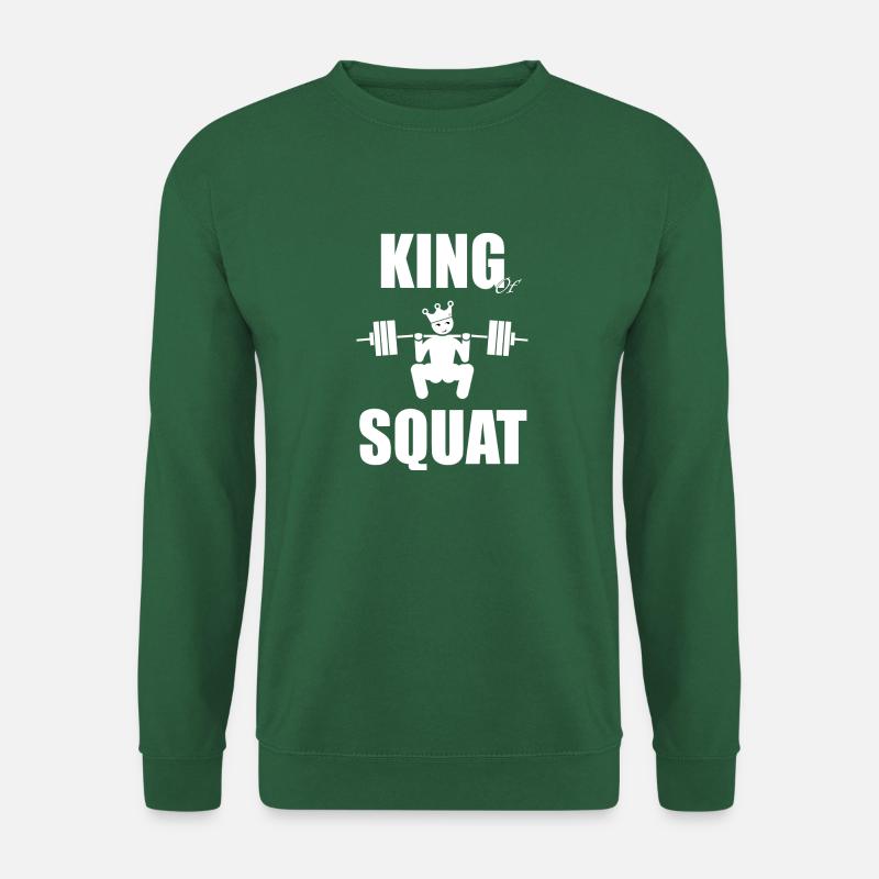 KÖNIG DER HOCKE - Unisex Pullover - Grün