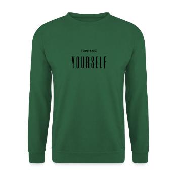 Investin Yourself - Unisex Pullover - Grün - Vorne