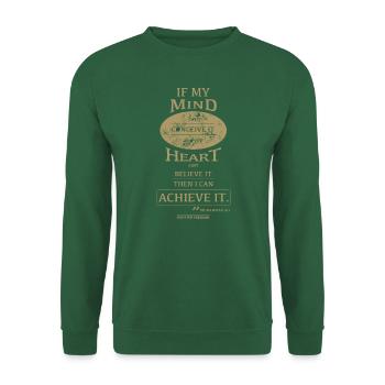 My Mind. Gold - Unisex Sweatshirt - green - Front