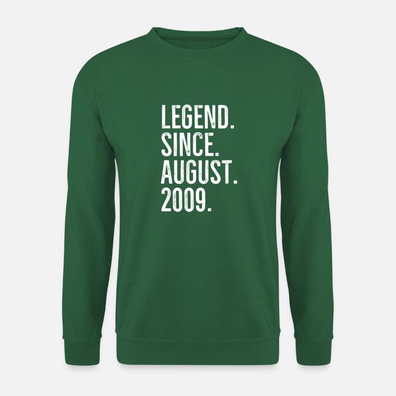 Legende seit August 2009 - Unisex Pullover - Grün
