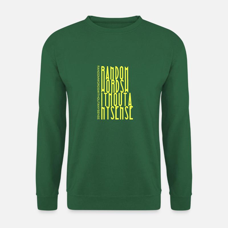 Random - Unisex Pullover - Grün