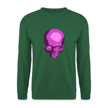 Purple Skull - Unisex Pullover - Grün - Vorne