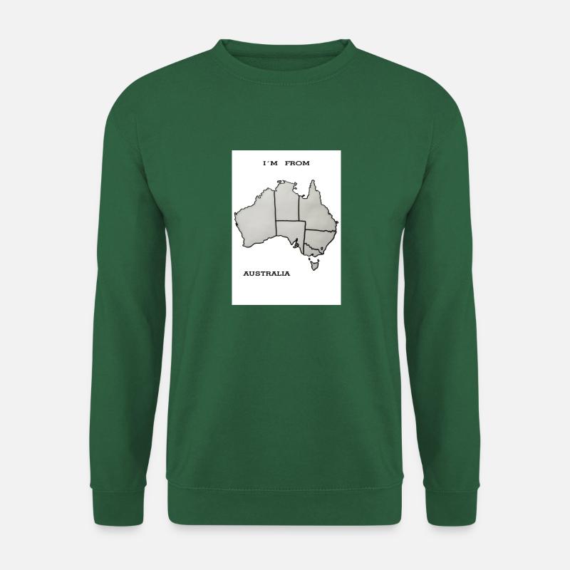 I'm from Australia slogan - Unisex Sweatshirt - green
