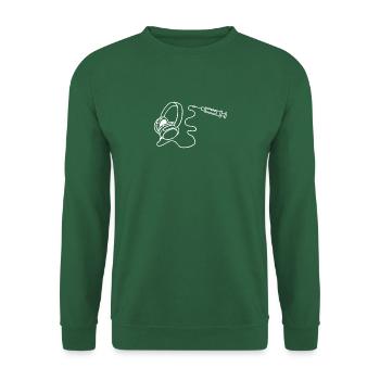 Beat im Ohr - Unisex Pullover - Grün - Vorne