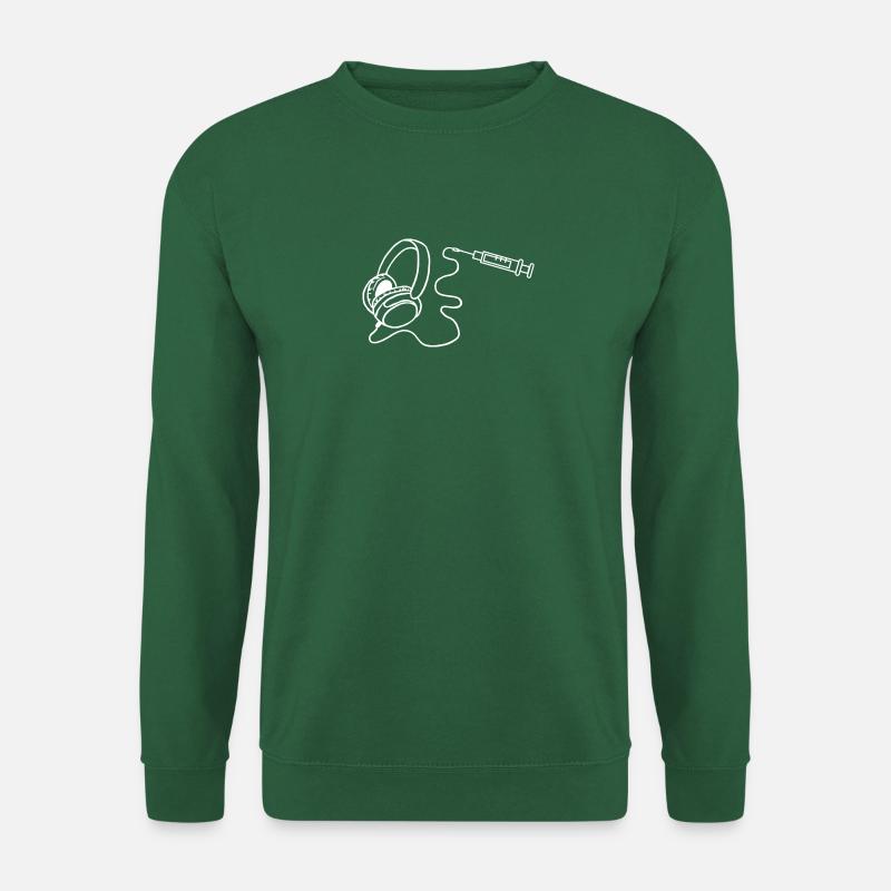Battre dans l’oreille - Sweat-shirt Unisexe - vert foncé