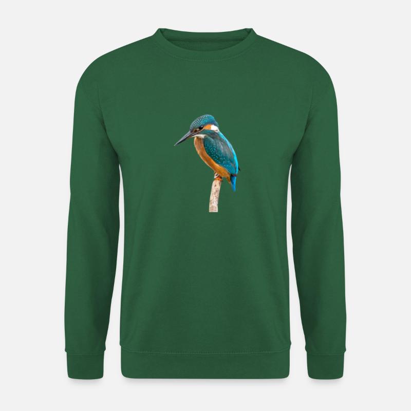 Eisvogel - Kingfisher - Unisex Pullover - Grün