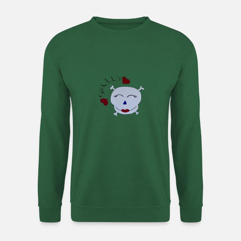 Skully - Unisex Pullover - Grün