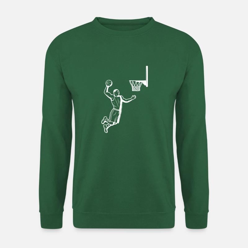 Basketball - Unisex Pullover - Grün