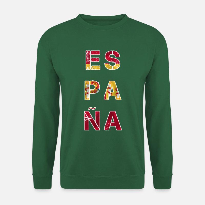 Espagne design. - Sweat-shirt Unisexe - vert foncé