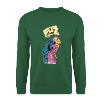 Happy End - Unisex Pullover - Grün - Vorne