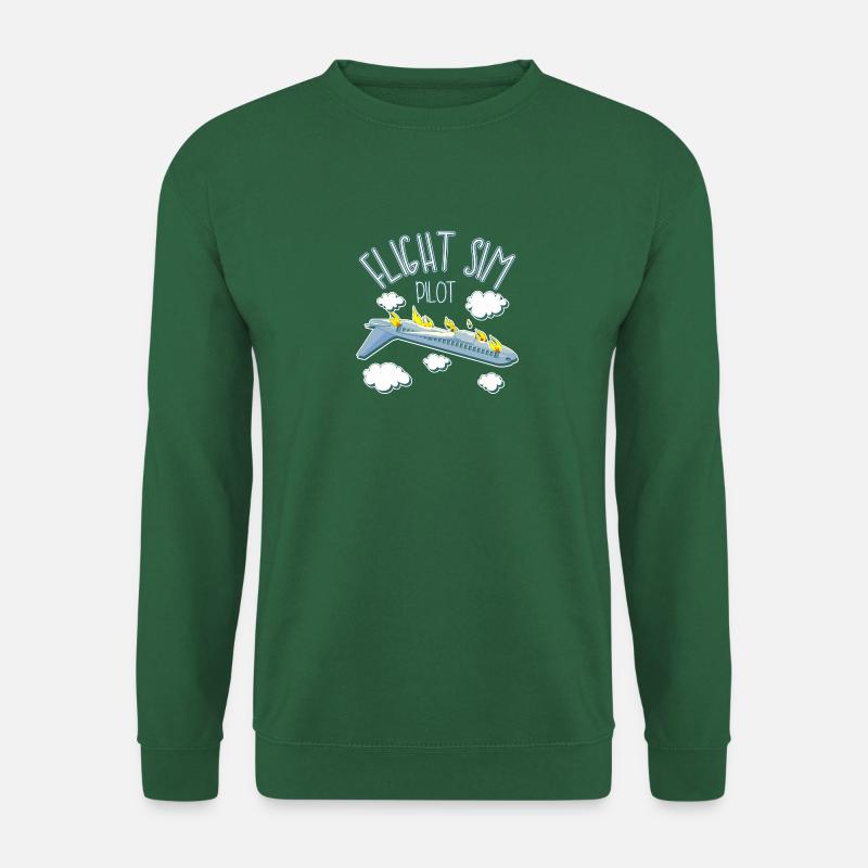 Flight Sim Pilot - Unisex Sweatshirt - green