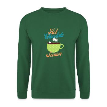 Hot Chocolate Season - Unisex Sweatshirt - green - Front