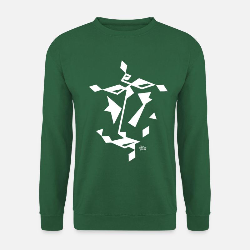 J wie Joke Her White - Unisex Pullover - Grün