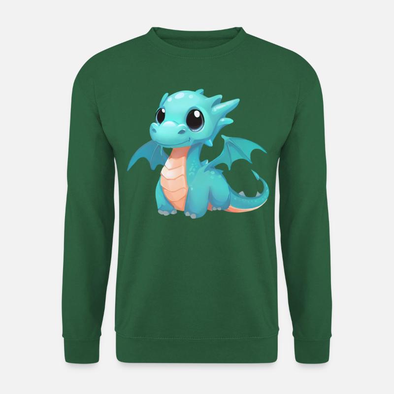 Drache für das Training - Unisex Pullover - Grün