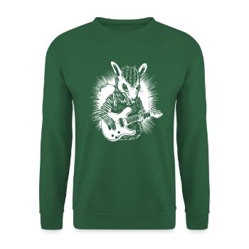 Armadillo Punk - Sweat-shirt Unisexe - vert foncé - Devant