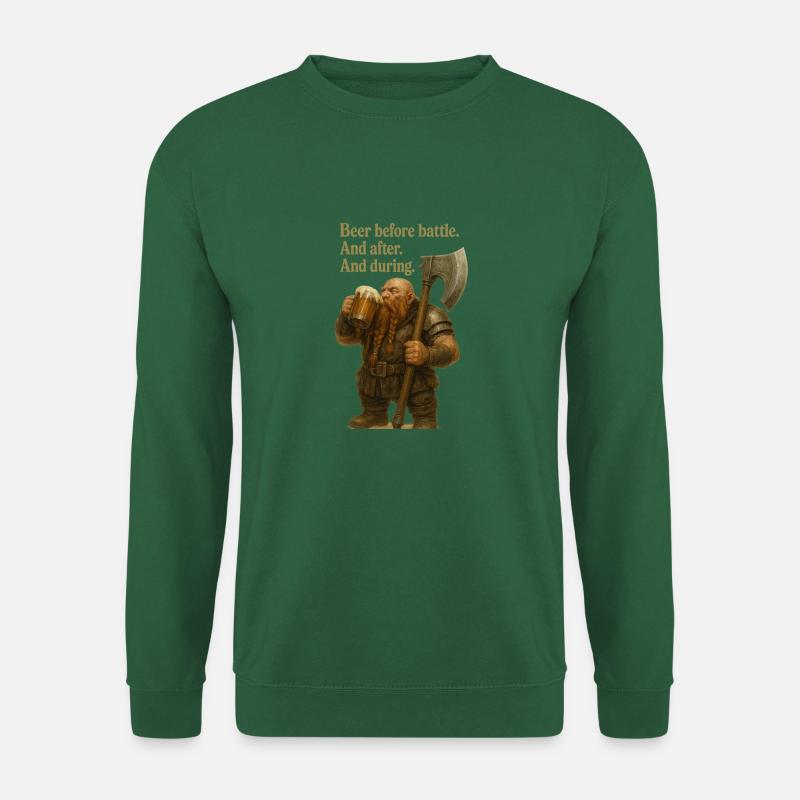 Dwarf Warrior - Unisex Sweatshirt - green