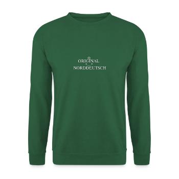Original Norddeutsch,Küste,Geschenk,lustig,cool, - Unisex Pullover - Grün - Vorne