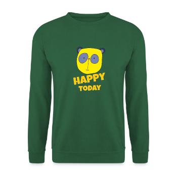 Koala heureux aujourd’hui - Sweat-shirt Unisexe - vert foncé - Devant