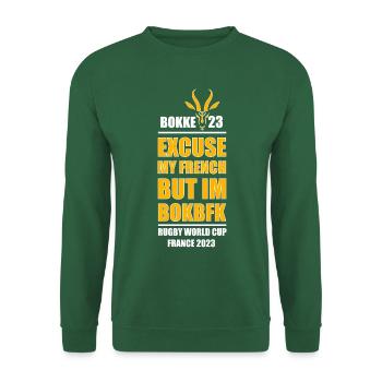 BOK LOGO 3 - Unisex Sweatshirt - green - Front
