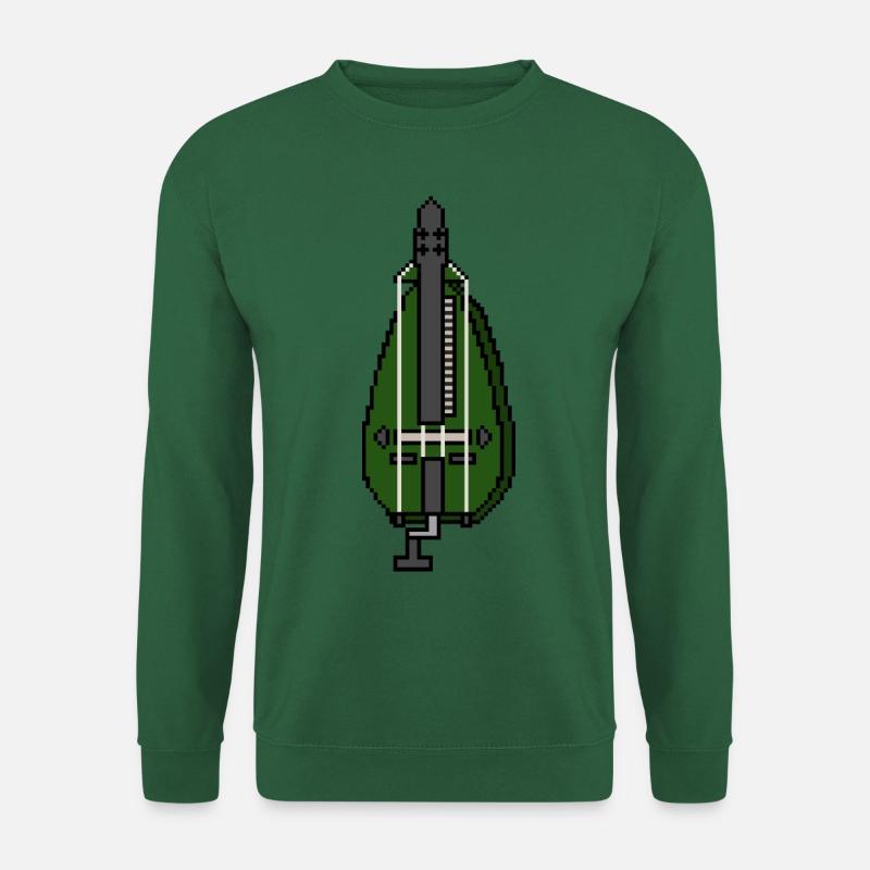 Pixel Gurdy Green - Unisex Sweatshirt - green