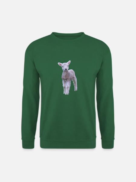 cute lamb - sweet lamb - Unisex Sweatshirt - green