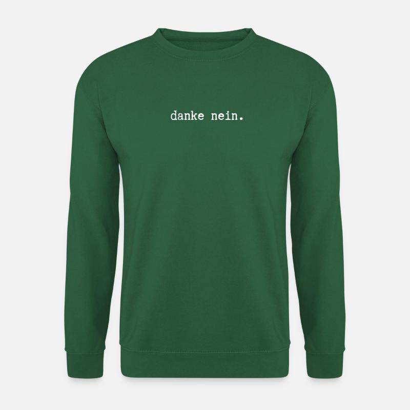 danke. - Unisex Pullover - Grün