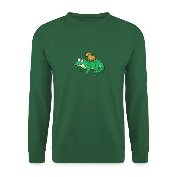 capybara - Unisex Sweatshirt - green - Front