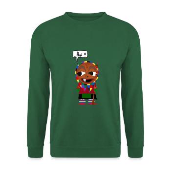 Eckhex Pullover - Unisex Pullover - Grün - Vorne