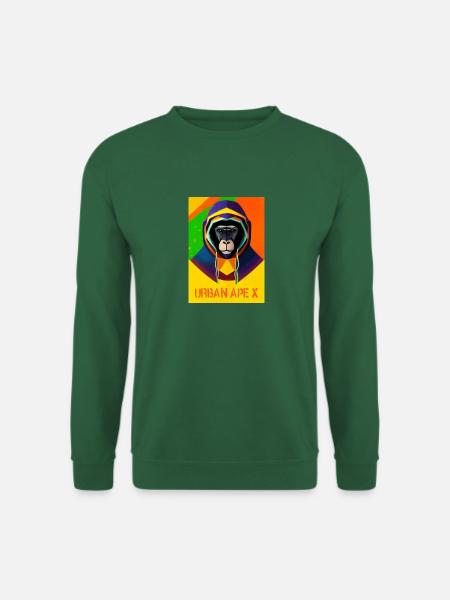urban ape x - Unisex Pullover - Grün